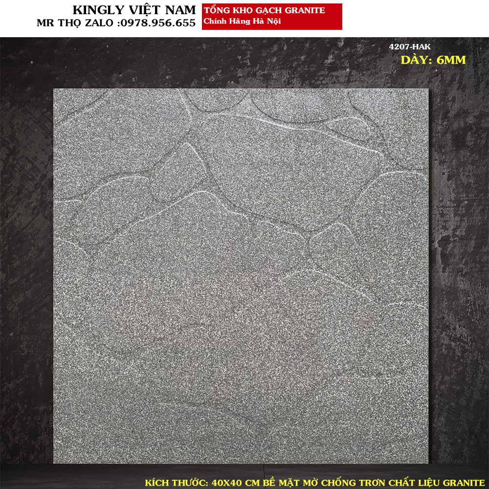 Gạch lát nền sân Granite 40x40 4207 Loại A1